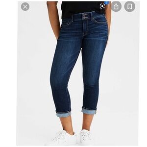 American Eagle Artist crop stretch